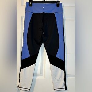 Zyia Dark Sky Mesh Block Light n Tight Hi-Rise 7/8 24"